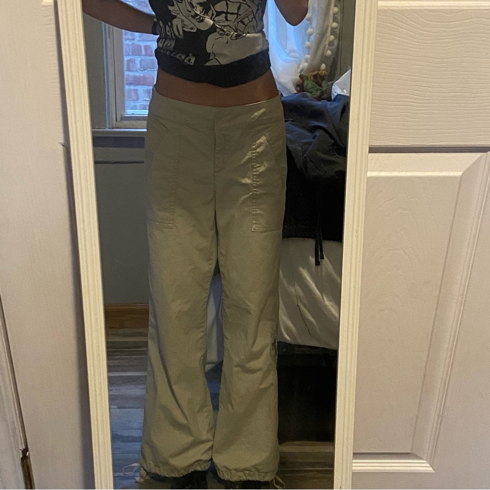 dknyc cargo pants wide leg straight leg